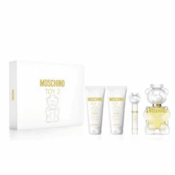 Moschino Toy 2 Eau De Parfum Women's Spray Gift Set (100ml) With Shower Gel, Body Lotion & 10ml EDP
