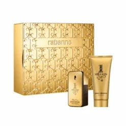 Paco Rabanne 1 Million Eau De Toilette Men's Aftershave Gift Set (50ml) With Shower Gel