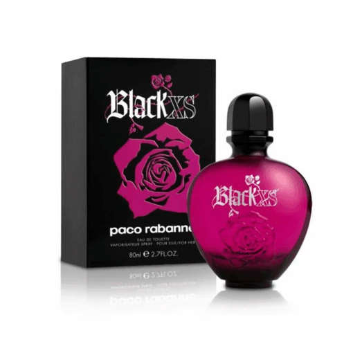 Paco Rabanne Black XS For Her Eau De Toilette Women's Perfume Spray (80ml)