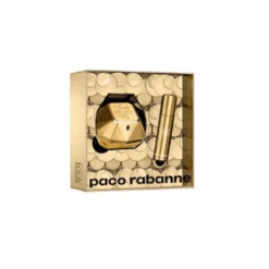 Paco Rabanne Lady Million Eau De Parfum Women's Perfume Gift Set Spray (50ml) With 10ml Mini