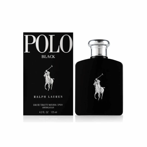 Ralph Lauren Polo Black Eau De Toilette Men's Aftershave Spray (75ml, 125ml)