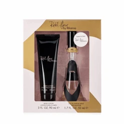 Rihanna Reb'l Fleur Eau De Parfum Women's Perfume Gift Set Spray (50ml) With 90ml Body Lotion