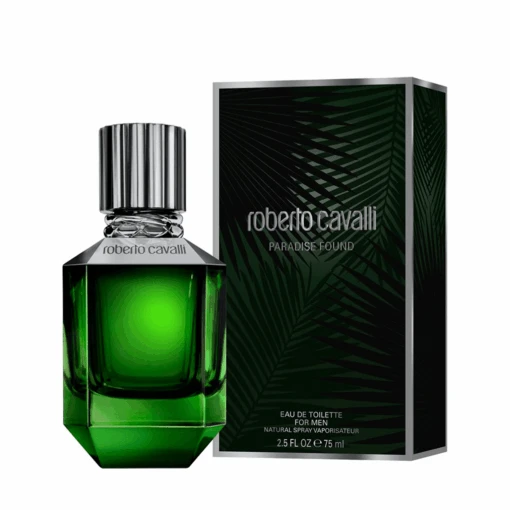 Roberto Cavalli Paradise Found Eau De Toilette Men's Perfume Spray (75ml)