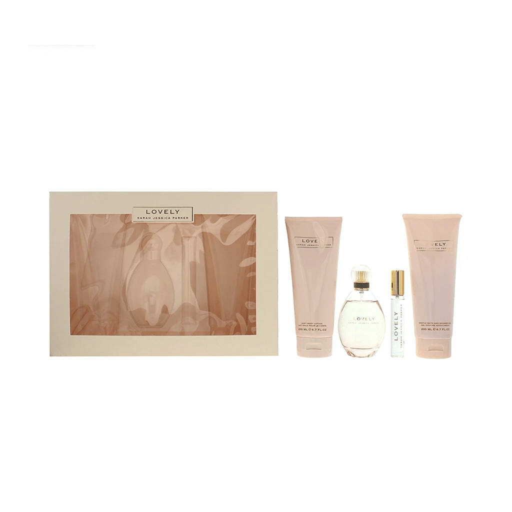 Sarah Jessica Parker Lovely Eau De Parfum Women's Gift Set (100ml) With Shower Gel, Body Lotion And 15ml EDP 4 Sarah Jessica Parker Lovely Eau De Parfum Women's Gift Set (100ml) With Shower Gel, Body Lotion And 15ml EDP - Image 2