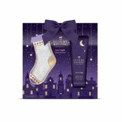 The Luxury Bathing Company Lavender & Bergamot Overnight Foot Revive Gift Set
