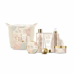 The Luxury Bathing Company Warm Vanilla Deluxe Hamper Gift Set
