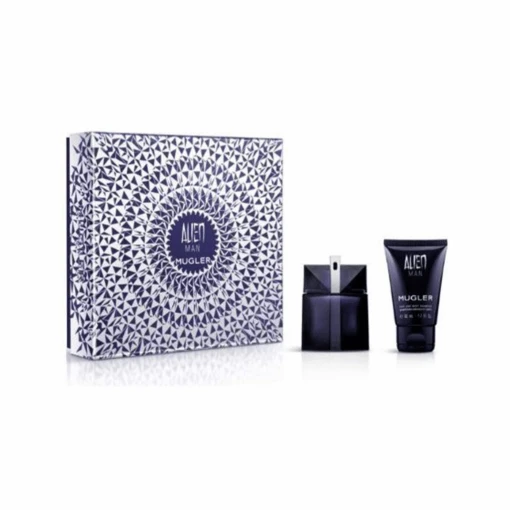Thierry Mugler Alien Man Eau De Toilette Refillable Men's Gift Set (50ml) With Shower Gel