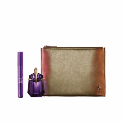 Thierry Mugler Alien Eau De Parfum Refillable Women's Gift Set Spray (30ml) With 7ml Perfumed Brush + Pouch