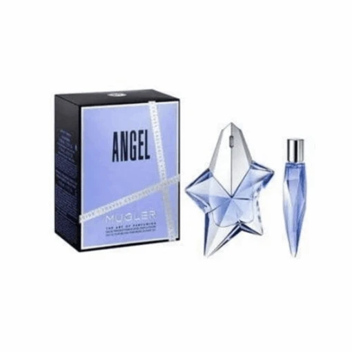 Thierry Mugler Angel Eau De Parfum Women's Perfume Gift Set Spray (50ml) With 10ml EDP