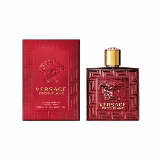 Versace Eros Flame Eau De Parfum Men's Aftershave Spray (30ml, 50ml, 100ml)