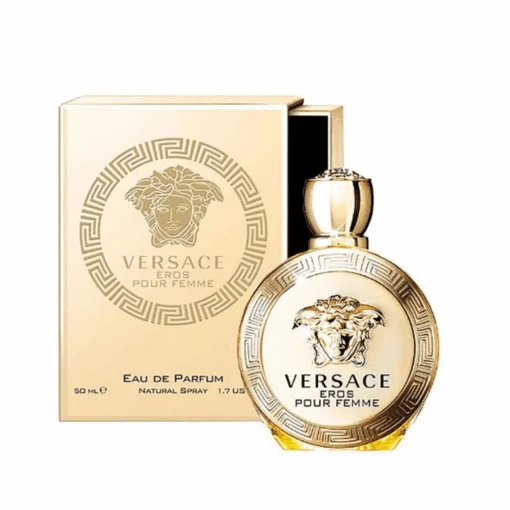 Versace Eros Pour Femme Eau De Toilette Women's Perfume Spray (50ml, 100ml)