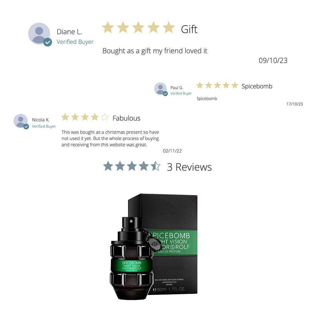 Viktor&Rolf Viktor & Rolf Spicebomb Night Vision Eau De Parfum Men's Aftershave Spray (50ml, 90ml) 5 Viktor&Rolf Viktor & Rolf Spicebomb Night Vision Eau De Parfum Men's Aftershave Spray (50ml, 90ml) - Image 3