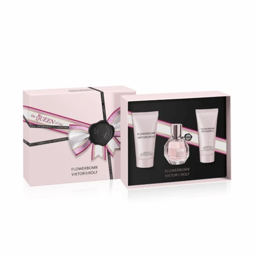Viktor&Rolf Viktor & Rolf Flowerbomb Eau De Parfum Gift Set (30ml) With 50ml Body Lotion And 40ml Body Cream