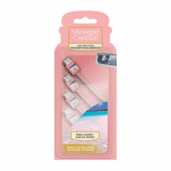 Yankee Candle Pink Sands Car Air Freshener Vent Stick X4