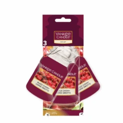 Yankee Candle Black Cherry Car Freshener X3