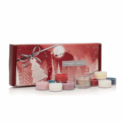 Yankee Candle Christmas 10 Tea Light Holder Gift Set