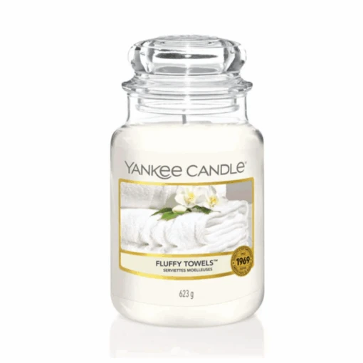 Yankee Candle Fluffy Towels Original Large Jar Candle
