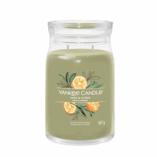 Yankee Candle Sage & Citrus Signature Large Jar Candle